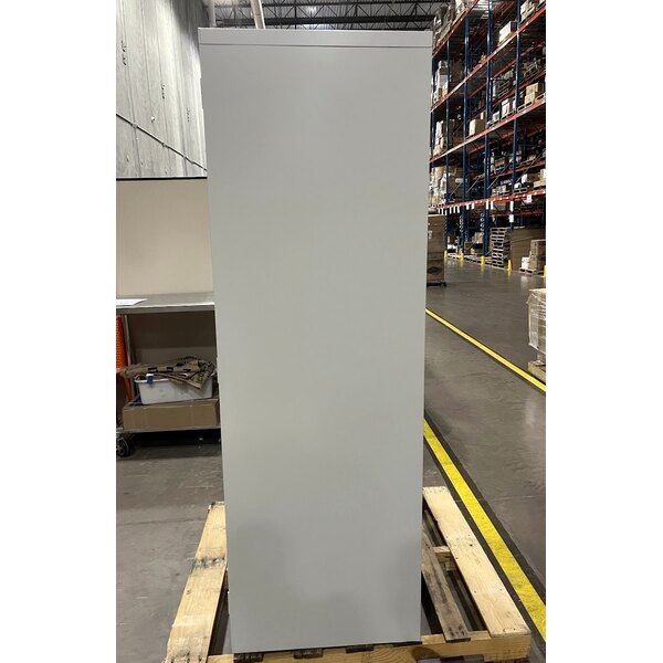 Scratch and Dent Hirsh 24" x 36" x 72" Light Gray Storage Cabinet with 4 Shelves - Assembled 22009