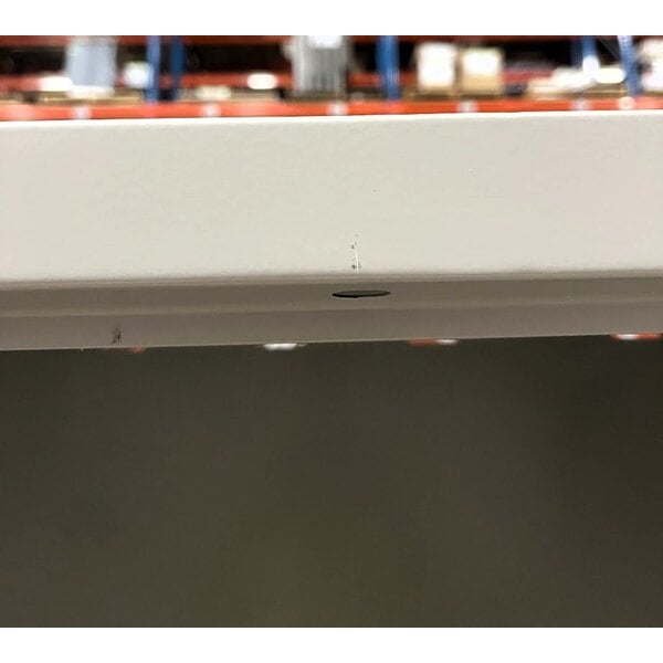 Scratch and Dent Hirsh 24" x 36" x 72" Light Gray Storage Cabinet with 4 Shelves - Assembled 22009