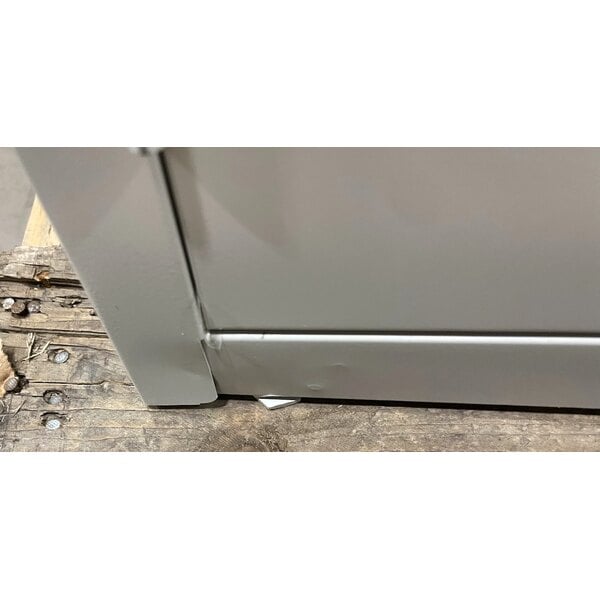 Scratch and Dent Hirsh 24" x 36" x 72" Light Gray Storage Cabinet with 4 Shelves - Assembled 22009