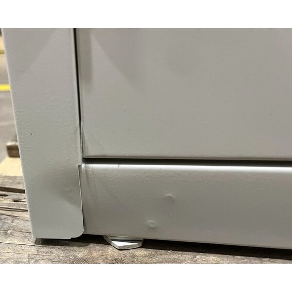 Scratch and Dent Hirsh 24" x 36" x 72" Light Gray Storage Cabinet with 4 Shelves - Assembled 22009