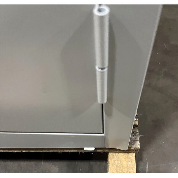 Scratch and Dent Hirsh 24" x 36" x 72" Light Gray Storage Cabinet with 4 Shelves - Assembled 22009