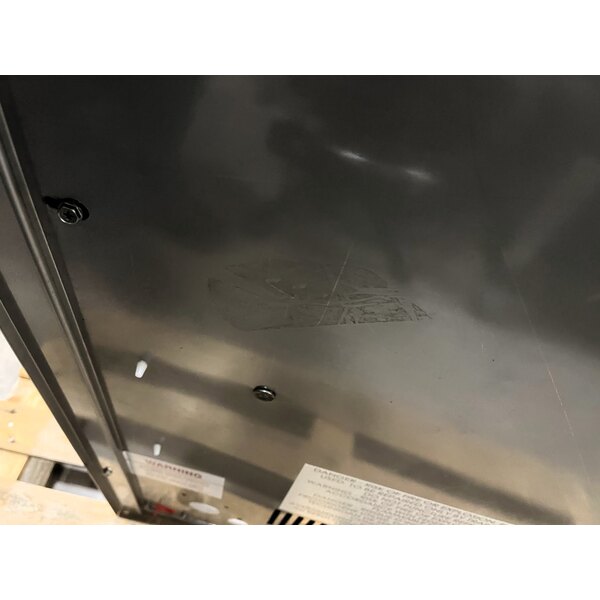 Scratch and Dent Ice-O-Matic CIMU220FA90 24 1/2" Air-Cooled Undercounter Full Dice Cube Ice Machine with 74 lb. Bin - 223 lb., 115V