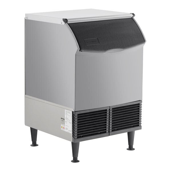 Scratch and Dent Ice-O-Matic CIMU220HA90 24 1/2" Air-Cooled Undercounter Half Dice Cube Ice Machine with 74 lb. Bin - 223 lb., 115V