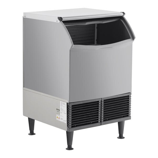 Scratch and Dent Ice-O-Matic CIMU220HA90 24 1/2" Air-Cooled Undercounter Half Dice Cube Ice Machine with 74 lb. Bin - 223 lb., 115V