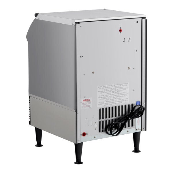 Scratch and Dent Ice-O-Matic CIMU220HA90 24 1/2" Air-Cooled Undercounter Half Dice Cube Ice Machine with 74 lb. Bin - 223 lb., 115V