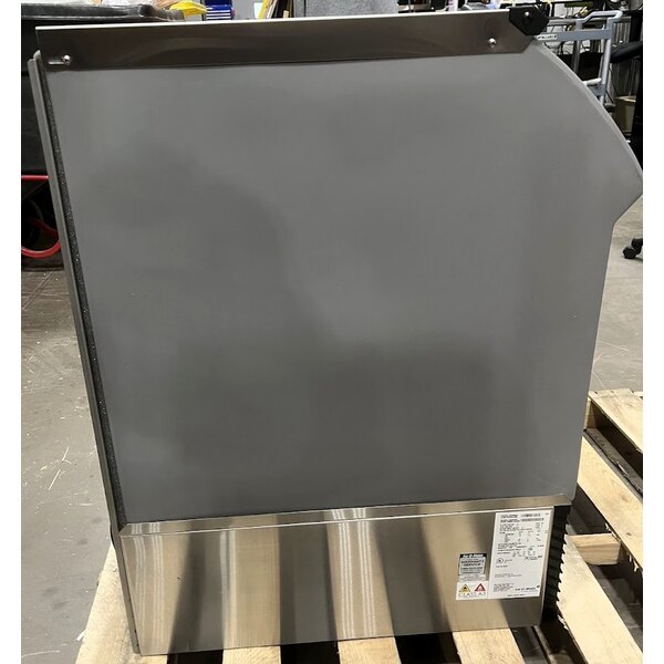 Scratch and Dent Ice-O-Matic CIMU220HA90 24 1/2" Air-Cooled Undercounter Half Dice Cube Ice Machine with 74 lb. Bin - 223 lb., 115V