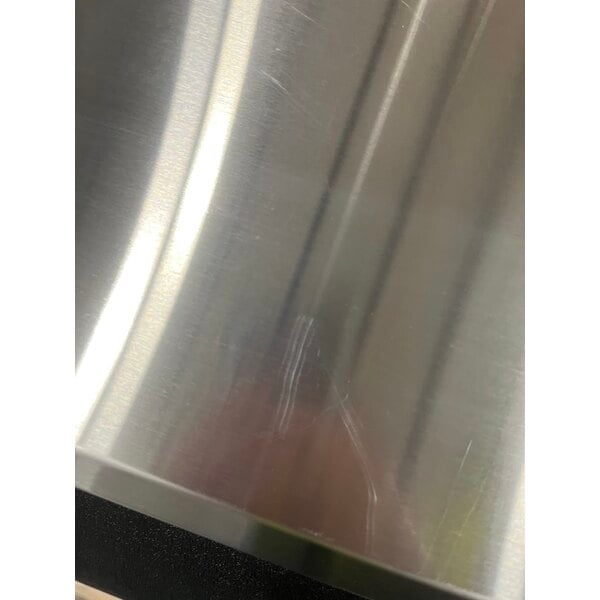 Scratch and Dent Ice-O-Matic CIMU220HA90 24 1/2" Air-Cooled Undercounter Half Dice Cube Ice Machine with 74 lb. Bin - 223 lb., 115V