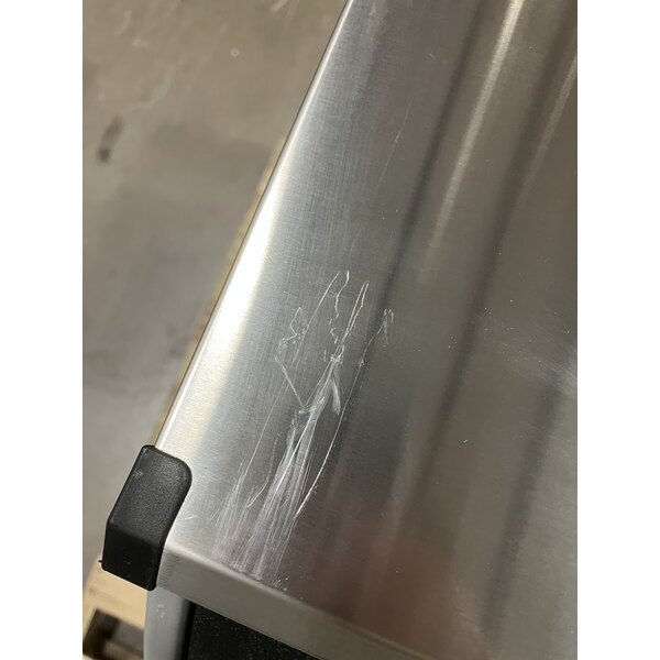 Scratch and Dent Ice-O-Matic CIMU220HA90 24 1/2" Air-Cooled Undercounter Half Dice Cube Ice Machine with 74 lb. Bin - 223 lb., 115V