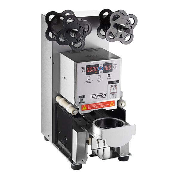 Scratch and Dent Narvon 90-98 mm PP/PET Automatic Cup Sealing Machine