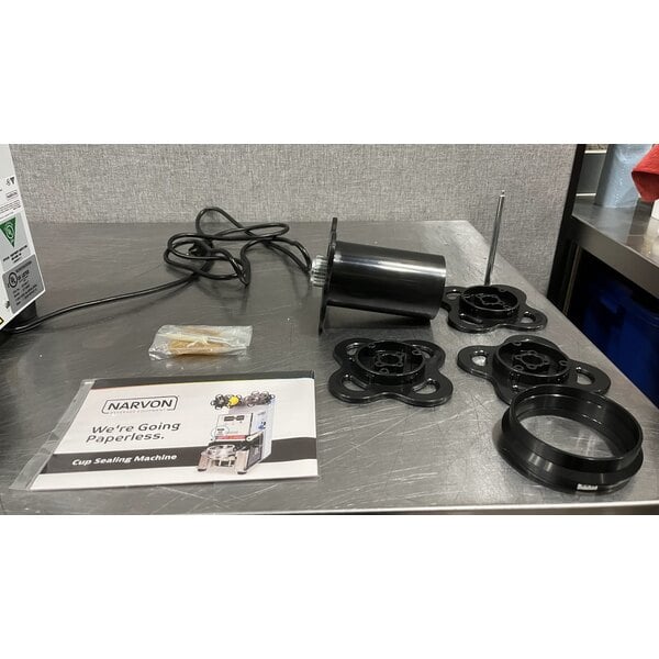 Scratch and Dent Narvon 90-98 mm PP/PET Automatic Cup Sealing Machine