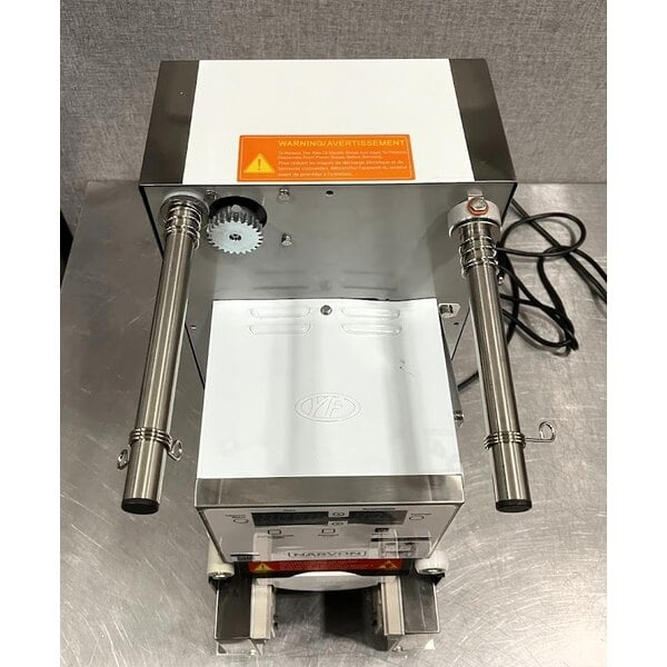 Scratch and Dent Narvon 90-98 mm PP/PET Automatic Cup Sealing Machine