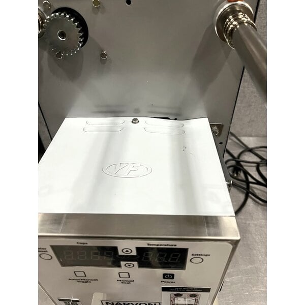 Scratch and Dent Narvon 90-98 mm PP/PET Automatic Cup Sealing Machine