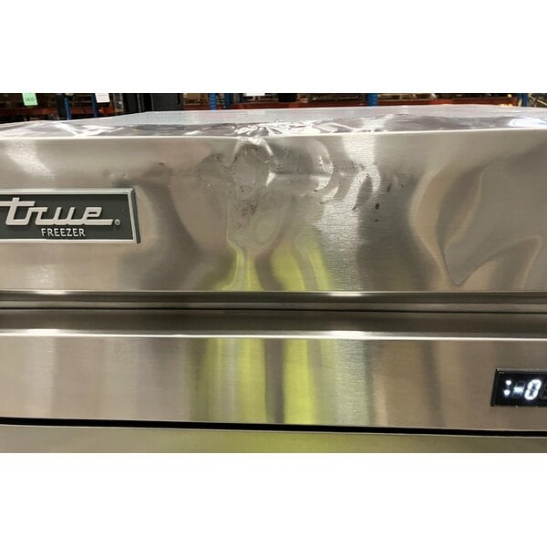 Scratch and Dent True T-19FZ-HC 27" One Section Solid Door Reach-In Freezer