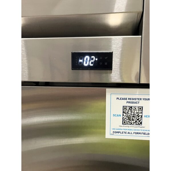 Scratch and Dent True T-19FZ-HC 27" One Section Solid Door Reach-In Freezer