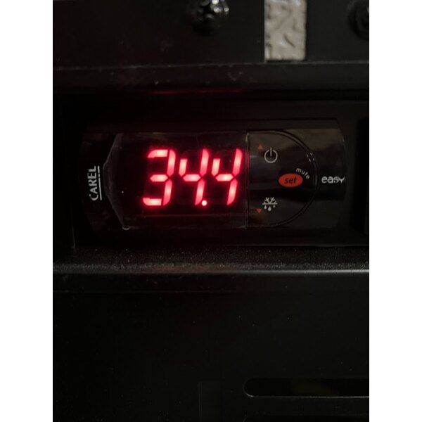 Scratch and Dent Avantco APT-71-HC 70" 3 Door Refrigerated Sandwich Prep Table