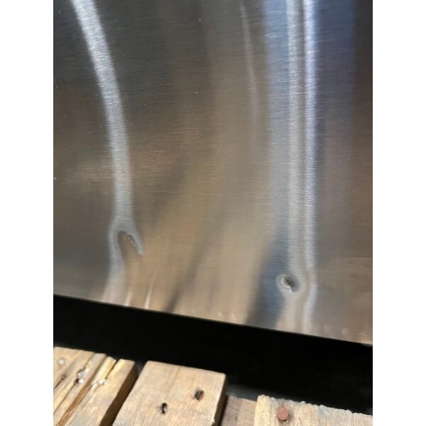 Scratch and Dent Avantco APT-71-HC 70" 3 Door Refrigerated Sandwich Prep Table