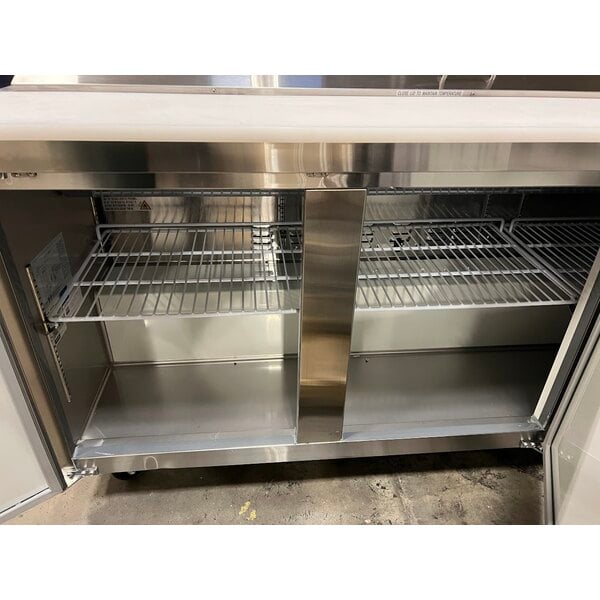 Scratch and Dent Avantco APT-71-HC 70" 3 Door Refrigerated Sandwich Prep Table