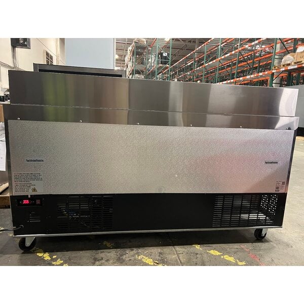 Scratch and Dent Avantco APT-71-HC 70" 3 Door Refrigerated Sandwich Prep Table