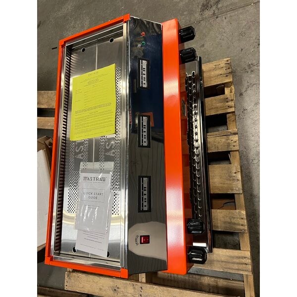 Scratch and Dent Astra Mega III M3-013-OR Automatic Orange Espresso Machine - 220V