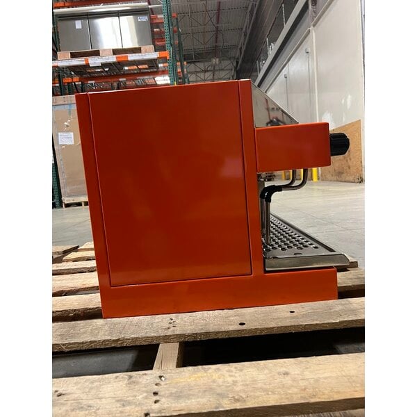 Scratch and Dent Astra Mega III M3-013-OR Automatic Orange Espresso Machine - 220V