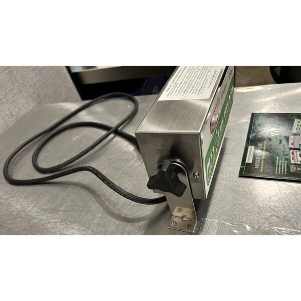 Scratch and Dent Kitchen Brains® Z080120HFCLT (FAST.)® ZAP Timer LT Digital 8-Product 99 Hour Timer with Universal Mounting Kit - 120V