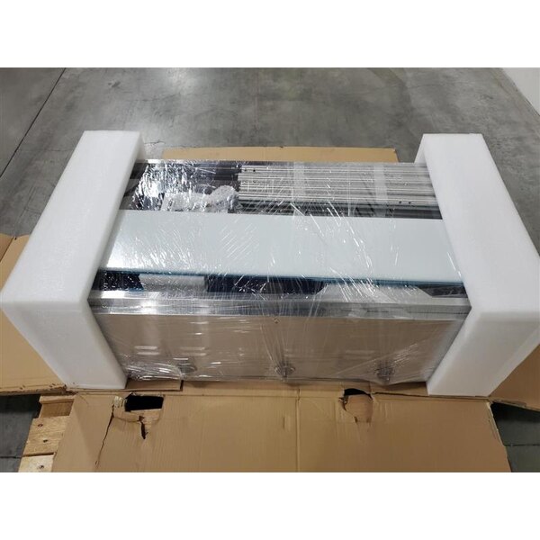 Scratch and Dent Avantco STE-3S Three Pan Open Well Electric Steam Table with Undershelf - 120V, 1500W