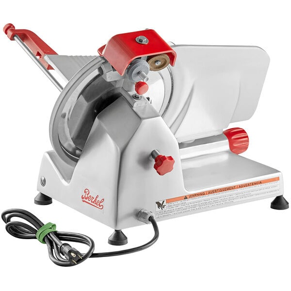 Scratch and Dent Berkel B10-SLC 10" Light-Duty Gravity Feed Manual Meat Slicer - 1/4 hp