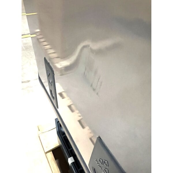 Scratch and Dent Scotsman HID540ABX-1A Meridian® Air-Cooled Countertop Nugget Ice Machine and Water Dispenser with Push Button Dispensing - 40 lb. Bin Capacity