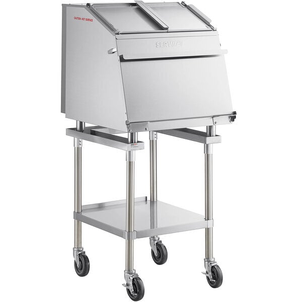 Scratch and Dent ServIt 26 Gallon Chip Warmer with Mobile Stand
