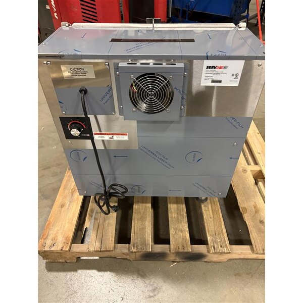 Scratch and Dent ServIt 26 Gallon Chip Warmer with Mobile Stand