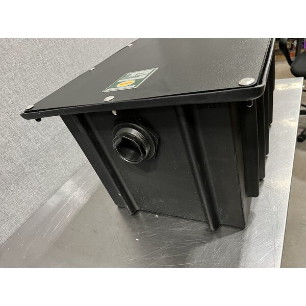Scratch and Dent Ashland PolyTrap 4820 40 lb. Grease Trap with Threaded Connections