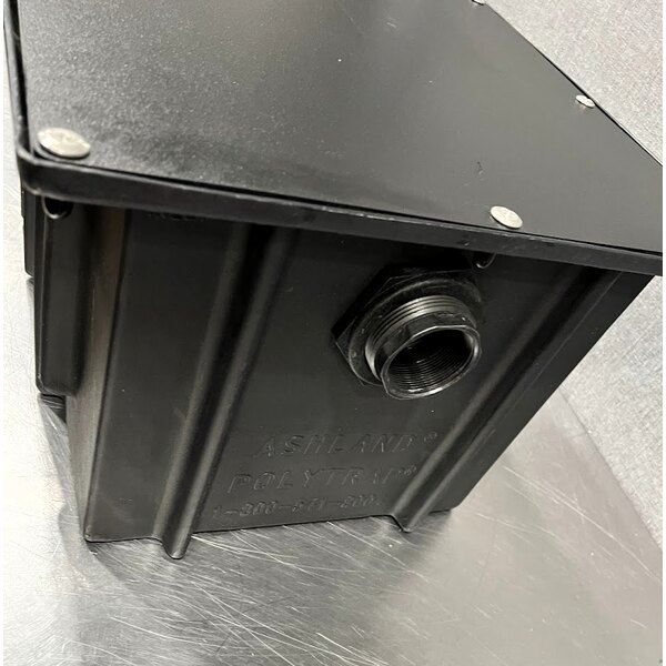 Scratch and Dent Ashland PolyTrap 4820 40 lb. Grease Trap with Threaded Connections