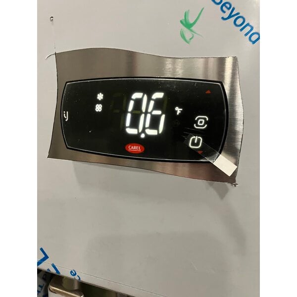 Scratch and Dent Avantco A Plus AP-49F 55 3/8" Stainless Steel Solid Door Reach-In Freezer