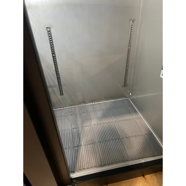 Scratch and Dent Avantco UDD-4-HC Black Kegerator / Beer Dispenser with (2) 2 Tap Towers - (3) 1/2 Keg Capacity