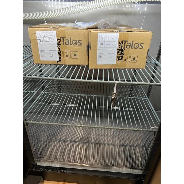 Scratch and Dent Avantco UDD-4-HC Black Kegerator / Beer Dispenser with (2) 2 Tap Towers - (3) 1/2 Keg Capacity