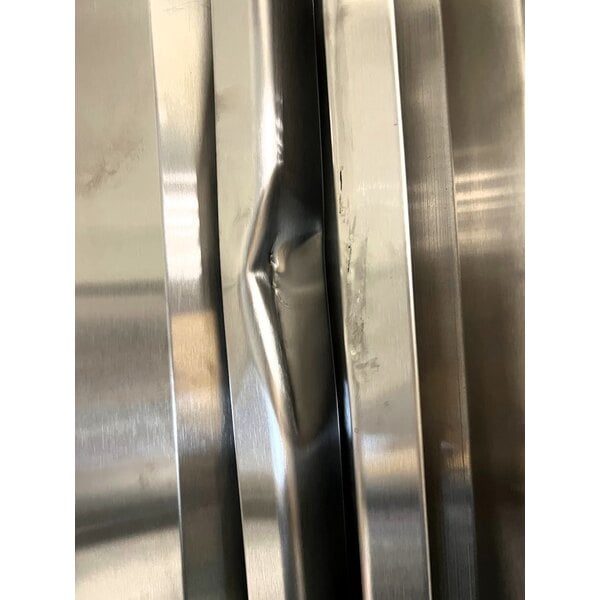 Scratch and Dent Avantco A Plus AP-49R 55 3/8" Stainless Steel Solid Door Reach-In Refrigerator