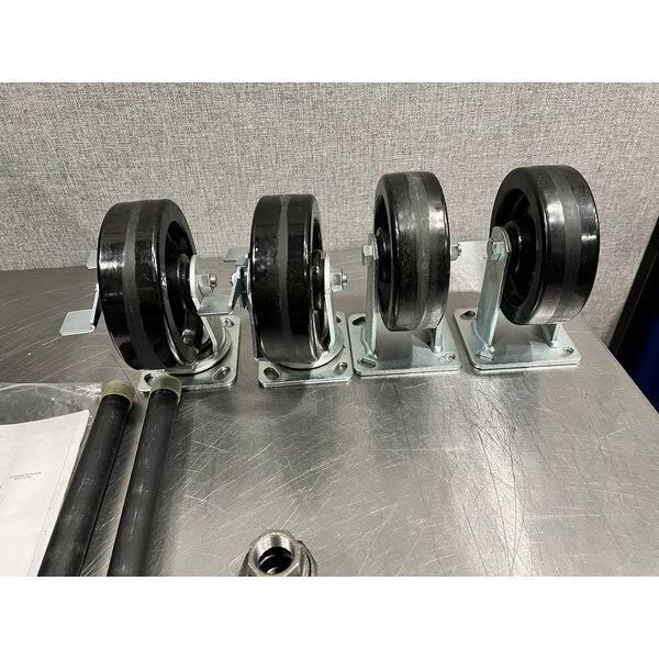 Scratch and Dent Vulcan STACK/G-CST Gas Convection Oven Stacking Kit with Casters