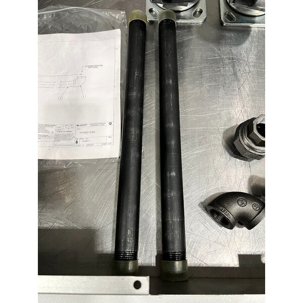 Scratch and Dent Vulcan STACK/G-CST Gas Convection Oven Stacking Kit with Casters