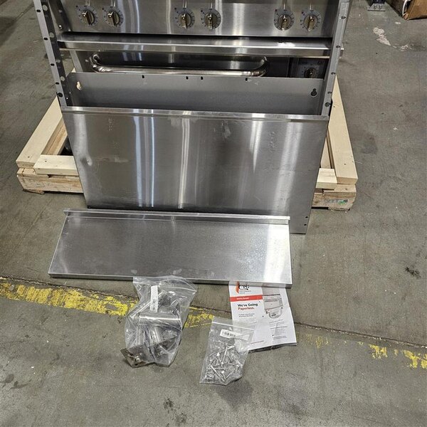 Scratch and Dent Cooking Performance Group ER36-240-1 36" 6-Burner Electric Range with Standard Oven - 240V, 1 Phase