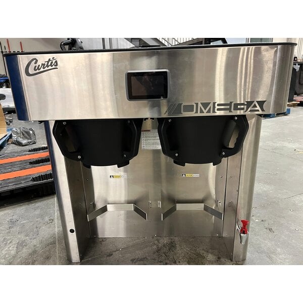 Scratch and Dent Curtis OMGT10 G4 Omega 6 Gallon Twin Coffee Brewing System - 240V