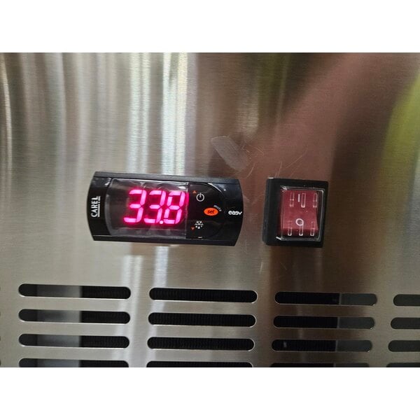 Scratch and Dent Avantco SS-UD-260RB 60" Stainless Steel Extra Deep Undercounter Refrigerator with 2 Right Drawers and 1 Door