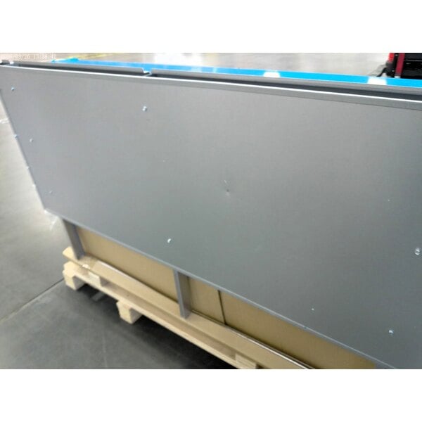 Scratch and Dent MainStreet Equipment E60-G24-L Liquid Propane 6 Burner 60" Range with 24" Griddle and 2 Standard Ovens - 280,000 BTU