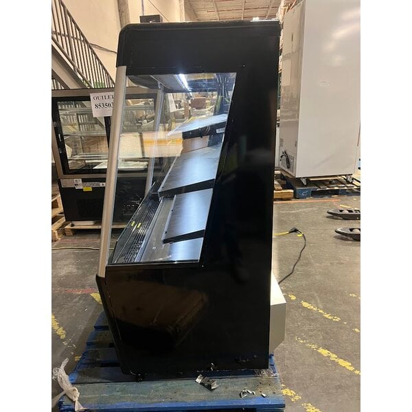 Scratch and Dent Avantco MAC-48HC 47" Black Vertical Air Curtain Merchandiser - 115V