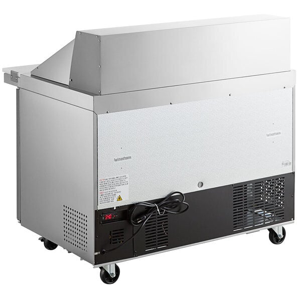 Scratch and Dent Avantco APT-48M-HC 47" 2 Door Mega Top Refrigerated Sandwich Prep Table