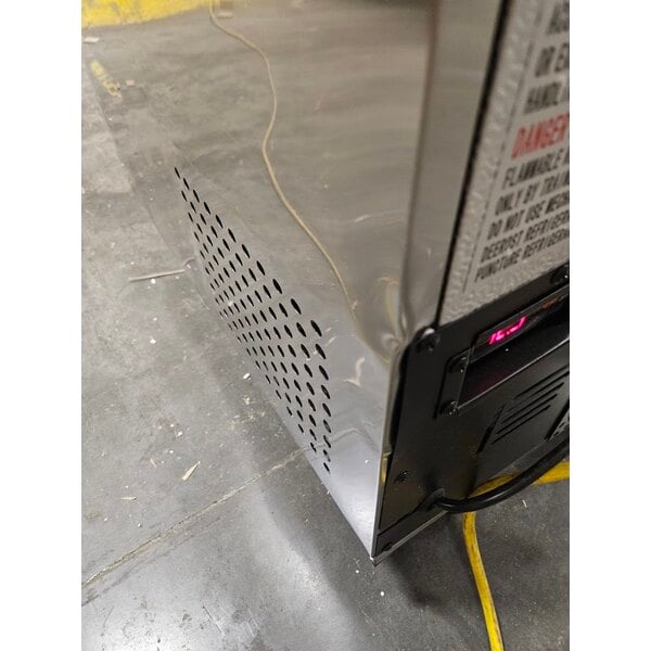 Scratch and Dent Avantco APT-71-HC 70" 3 Door Refrigerated Sandwich Prep Table