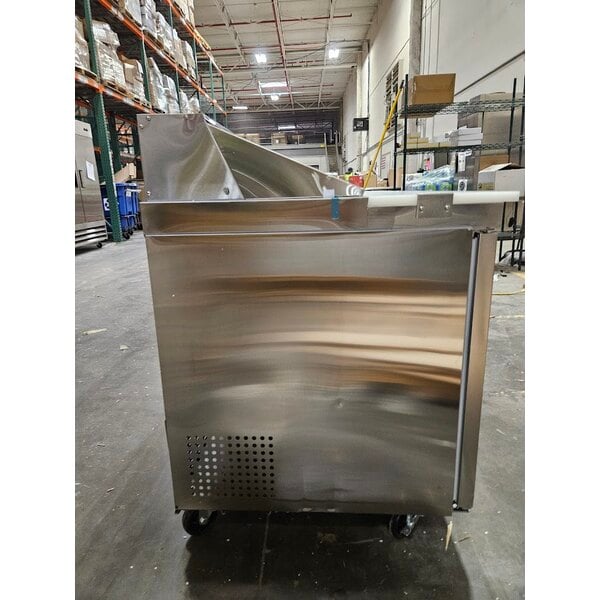 Scratch and Dent Avantco APT-71-HC 70" 3 Door Refrigerated Sandwich Prep Table