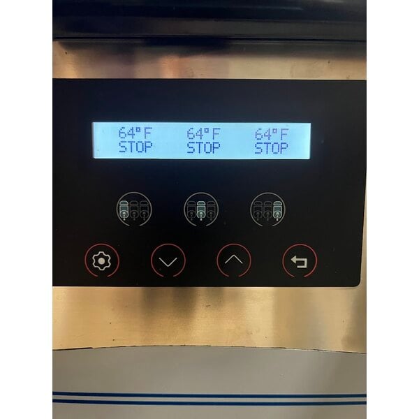 Scratch and Dent Narvon Summit Triple 3.2 Gallon Granita / Slushy / Frozen Beverage Machine - 115V