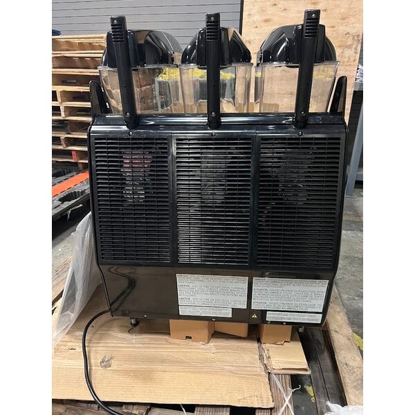 Scratch and Dent Narvon Summit Triple 3.2 Gallon Granita / Slushy / Frozen Beverage Machine - 115V