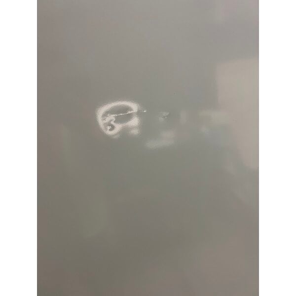 Scratch and Dent Avantco GDC-24F-HC 31" White Customizable Swing Glass Door Merchandiser Freezer with LED Lighting