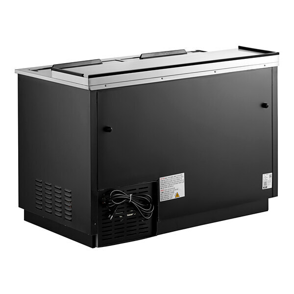 Scratch and Dent Avantco GF50-HC 50" Black Glass Froster / Plate Chiller - 115V